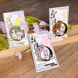 Crescent Wisteria Night Pin