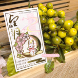 Crescent Blossom Night Pin