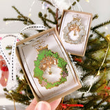 Festive Pin(s) with ornament box *limited*
