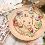 The Foodie Rabbit | Wooden Plate*limited
