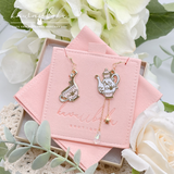 Teacup & Teapot (Pink) | Earrings