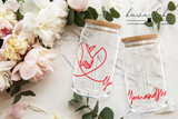 You and Me | 16oz Glass Jar
