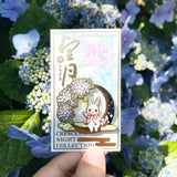 Crescent Summer Night Pin