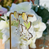 Tulips Bunny (BLUE) | Earrings