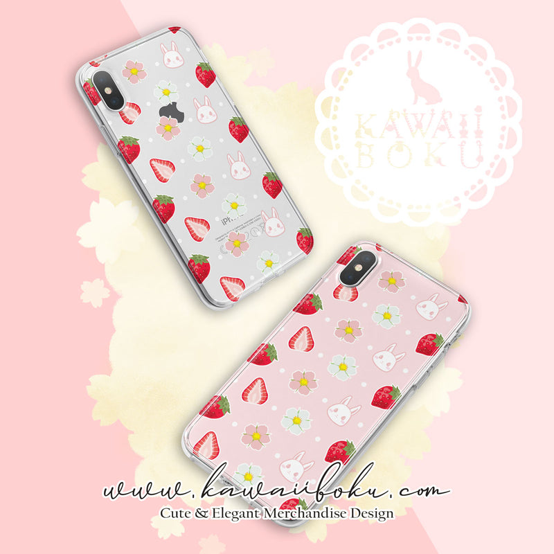 Strawberry Romance | Phone Case *custom*
