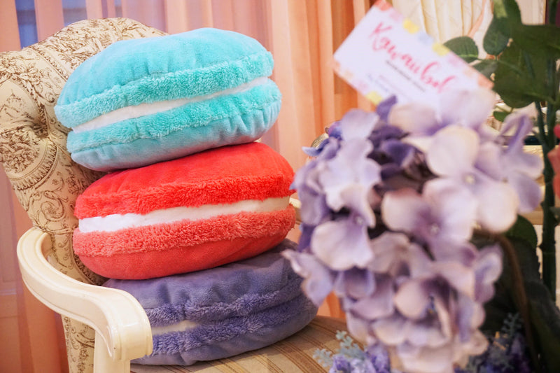 Fluffy Macarons Cushions (handmade)