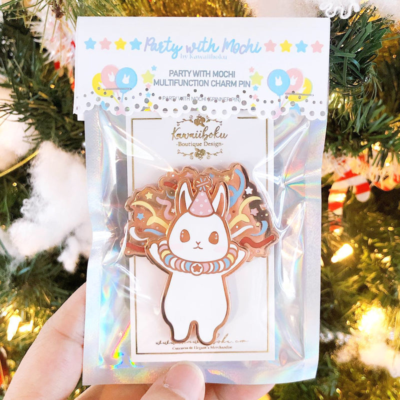 Party with Mochi | Spinner Pin(s)