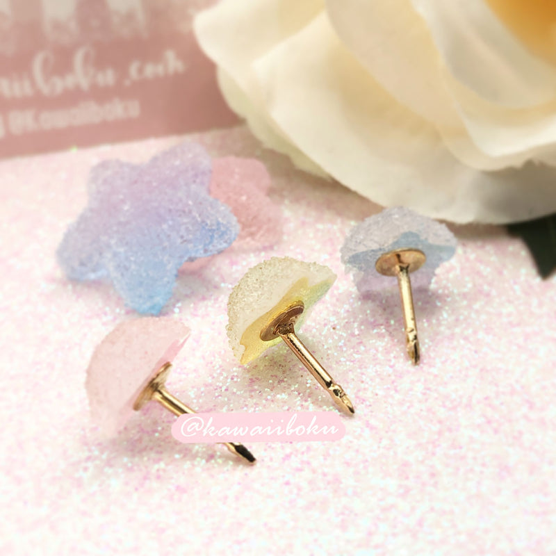 Kawaiiboku - Stars Candies Pins Set