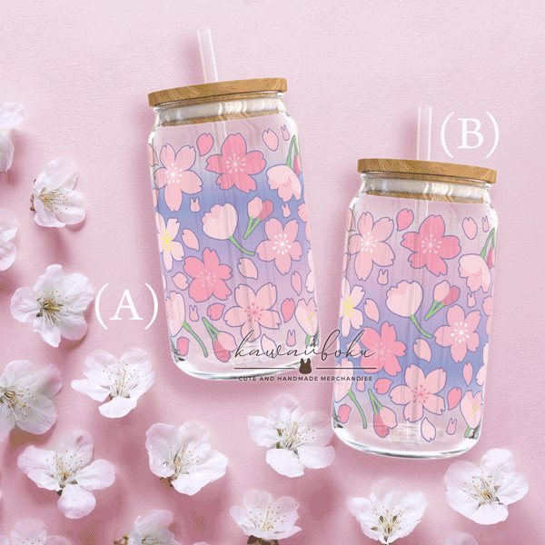 Cherry Blossom | 16oz Glass Jar